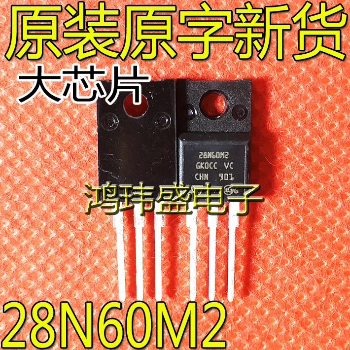 

30pcs original new 28N60M2 STF28N60M2 TO-220F 600V 24A