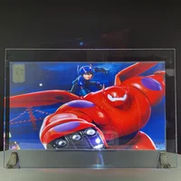 3D Transparent Holographic Projection Screen Adhesive Rear Projection Film for Exhibition Showcase Advertising Different Sizes - Image 4