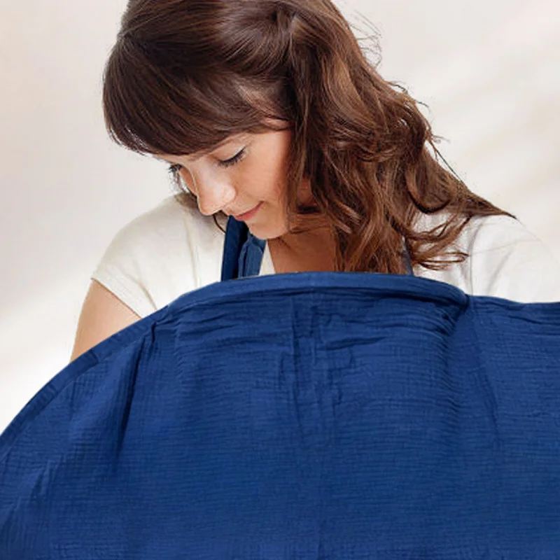 Nursing Towel Nursing Clothes Going Out Feeding Smock Double Gauze Lactation Towel Garment