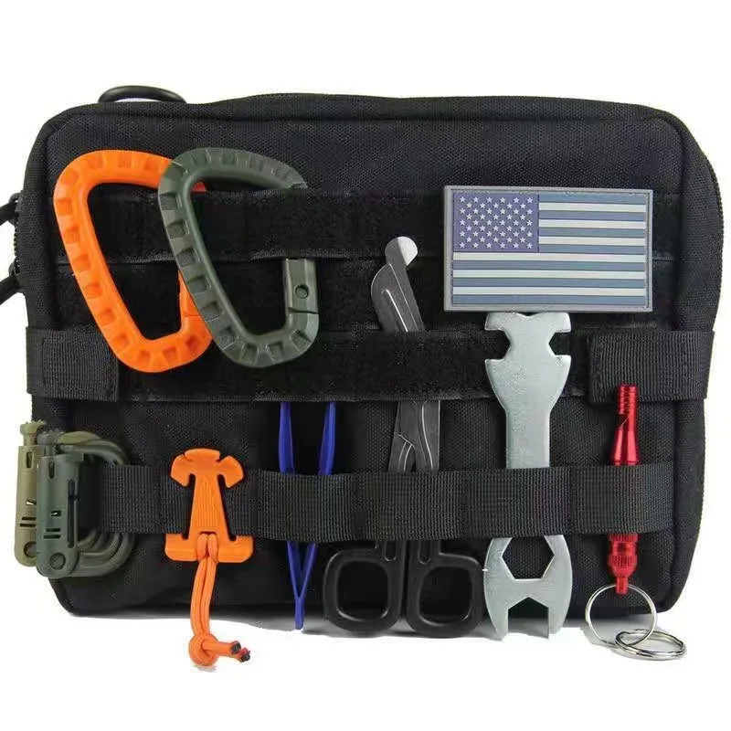Molle Tactical Backpack Medical Aid Kit Bag Outdoor Tools Accessory Storage Bag Waist Pack Survival Kit Hunting Camping Pouch