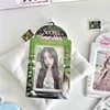 Ins Style Cartoon Puppy Photocard Holder With Keychains Cute 3inch Cards Protect Sleeves For Students 6