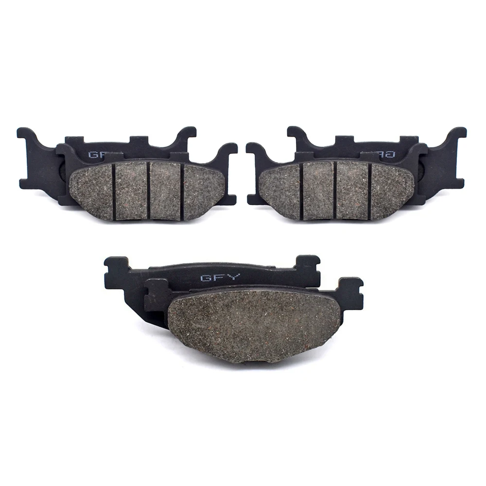 Motorcycle Front / Rear Brake Pads For Yamaha Xp500 Tmax500 Xp 500 Tmax 2004-2007 Cp 250 (1B71) Maxam / Morphus Cp250  2005-2008