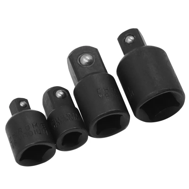 1/4" 3/8" 1/2" Ratchet Wrench Drive Socket Adapter Converter Reducer Air Impact Craftsman Socket Wrench Adapter Hand Tools Set 5