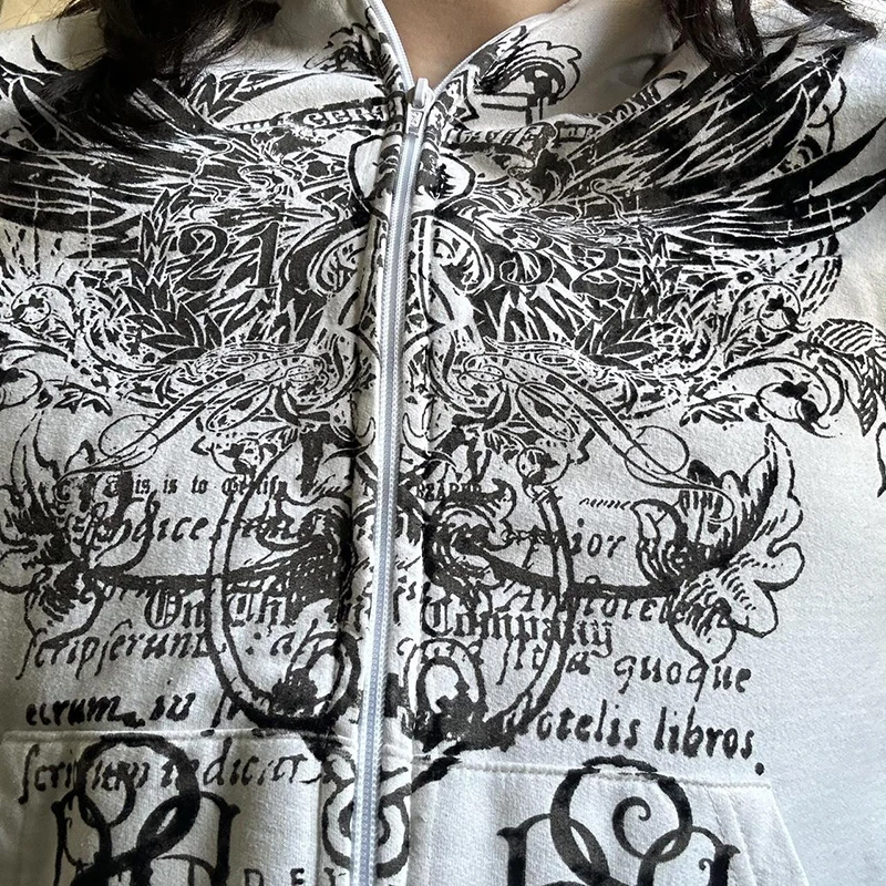 ジャケット・アウター 00s luv maison gimmick jacket hoodie y2k Amazon.com: ZENMANCHEN Y2k Hoodie Men Puff Print Zip Up