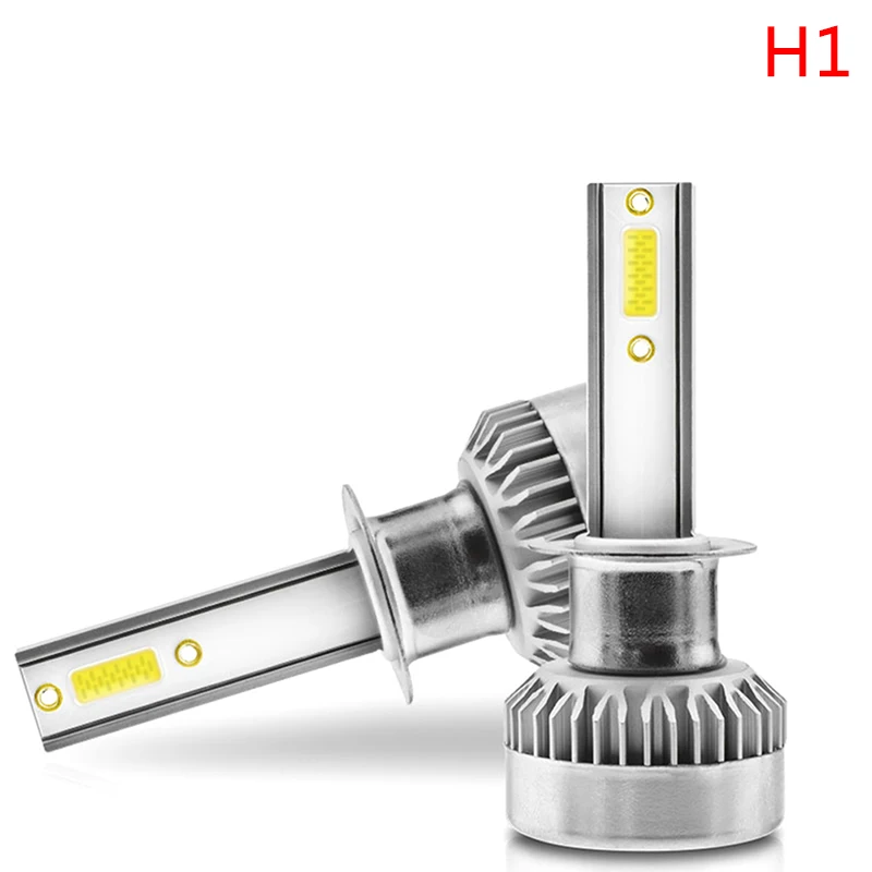 

New 1Pair H1/H7 /H8/H9/H11 COB LED Headlight Bulbs 110W 20000LM High Low Beam White Lights