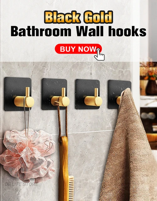 estanteria baño Estantes de pared de lujo para baño, estante de  almacenamiento de ducha de Metal sin taladro, soporte para toalla y champú,  organizador de baño y accesorios - AliExpress