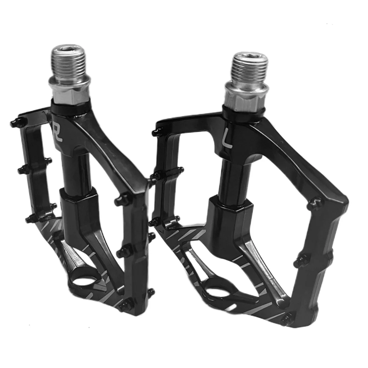 BAAU Ultralight Bicycle Pedals Road Bicycle Pedal Aluminum Alloy Anti-Skid Mountain Pedal Accessories