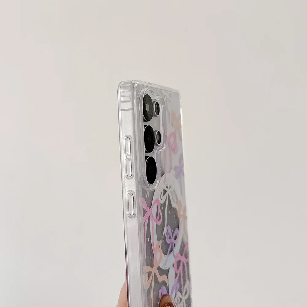 Vibrant Bow Magnetic Wireless Charging Phone Case