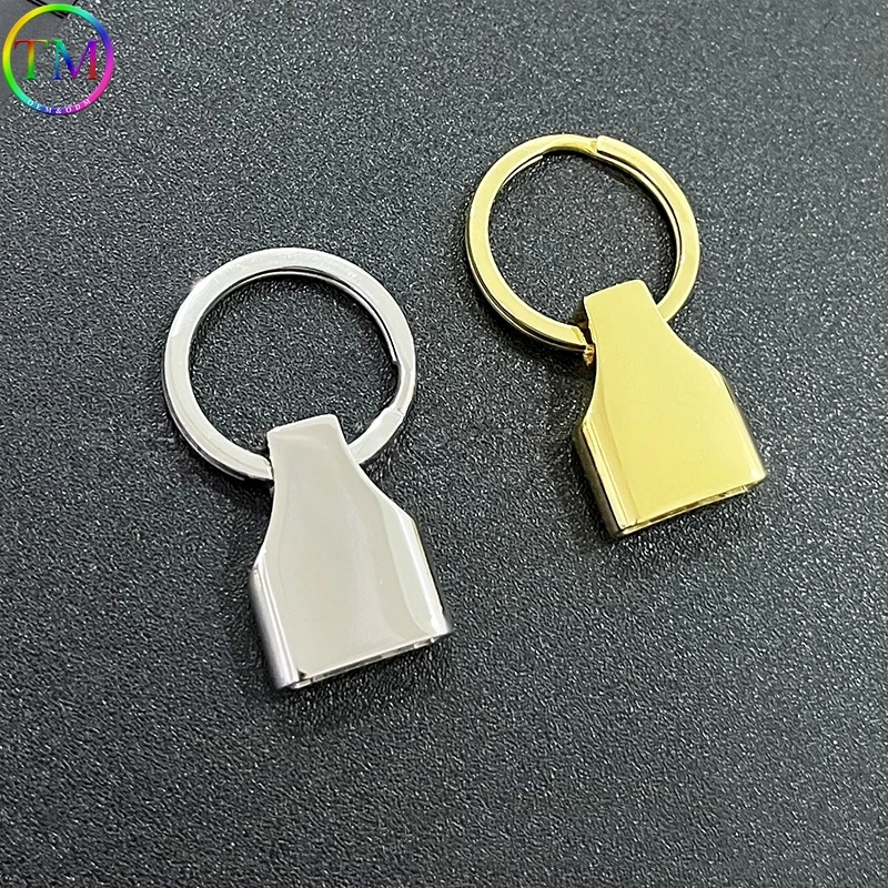 10pcs 40pcs Gold Sliver High Quality Key O Ring Key With Split Key Rings Handmade Leather Luggage Accessories Hanging Key Chain