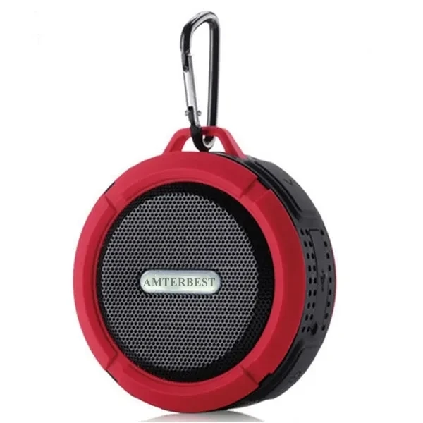Portable Speakers Wireless Bluetooth Speaker Portable Bluetooth Speaker Portable Waterproof Outdoor C6 Sucting Computer Mobile Phone Adsorption Mini Soundbar Support TF Card