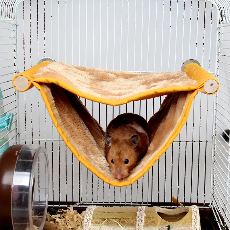 Parrot Hanging Hammock Removable Washable for Parrot Bird Cage Small Pet Hamster House 1PC parrot hanging hammock