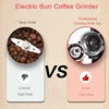Professional Electric Coffee Bean Grinder Maker for Espresso Drip Coffee French Press Syphon Mocha Coffe Mill Machine 220V 110V 2