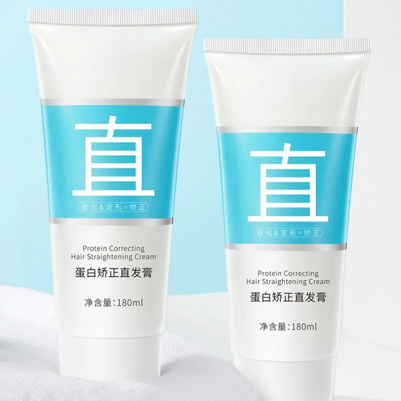 Keratina Para El Cabello Alisado Permanente Protein Correcting Hair Straightening Cream Repair Restlessness Soften Curly Hair