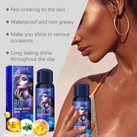 Add Some Sparkle and Shine To Your Look with This Long-lasting Glitter Spray for Body and Hair Highlight Body Glitter Spray 1
