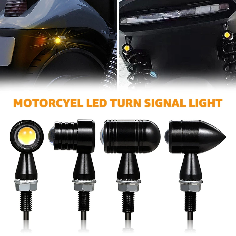 Mini-Motorcycle-Led-Turn-Signal-Light-Bullet-Moto-Amber-Flashing-Light ...