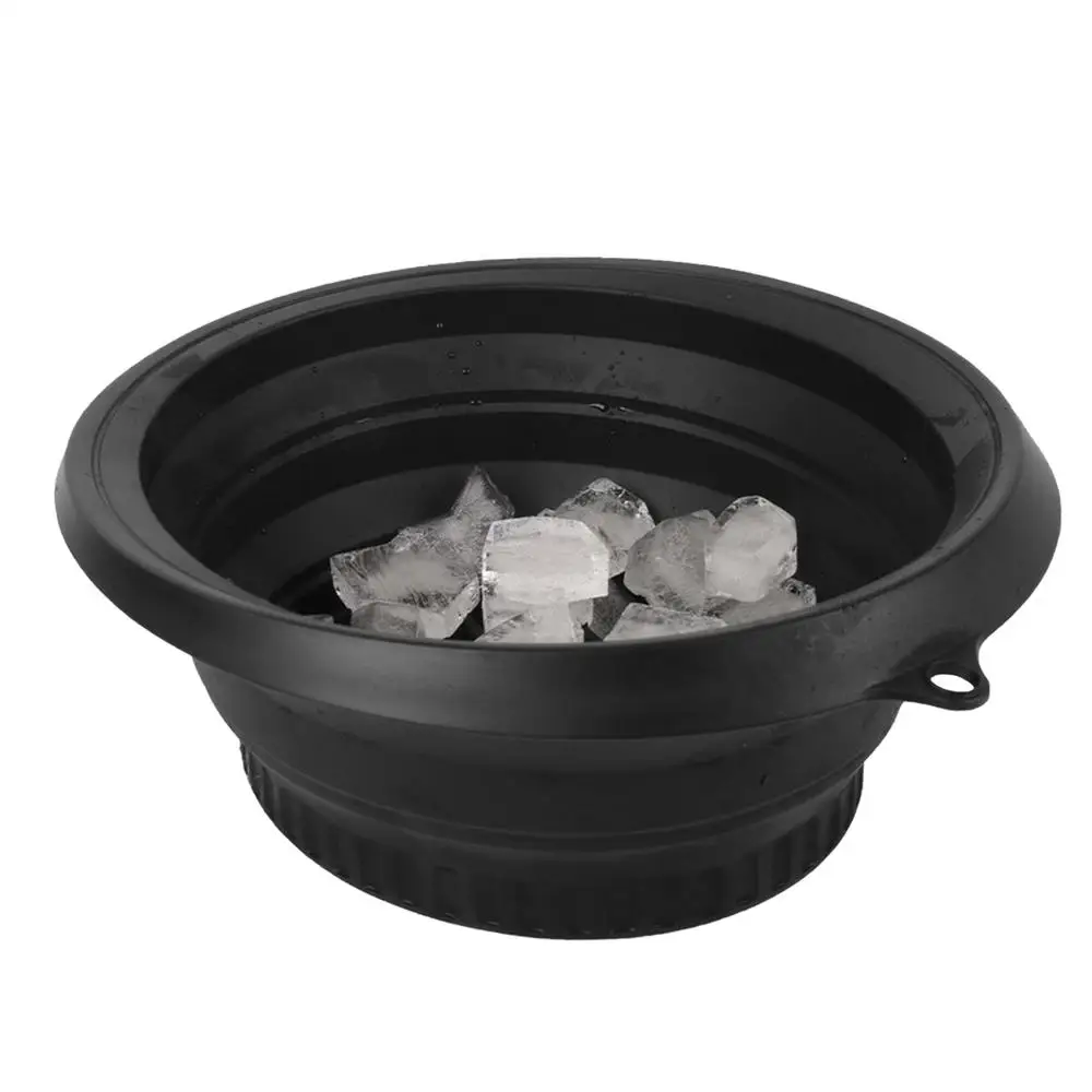 Face Ice Bath Bowl, siliconen kom voor gezicht, ijsbad, opvouwbare