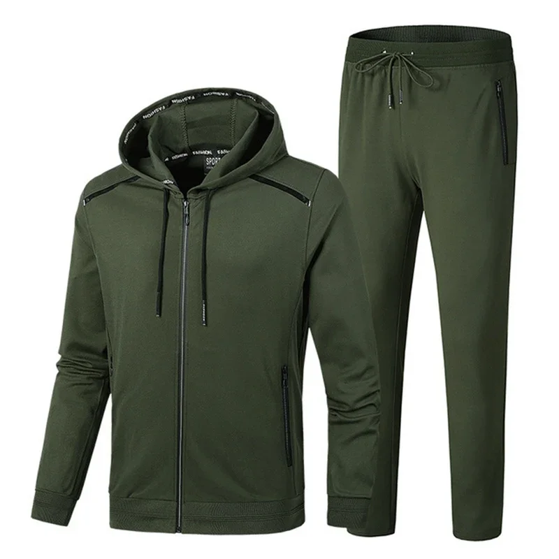 Spring men's sweater plus size XL sets tide oversized loose Suit 8XL 9XL 150kg mens joggers set 7XL sport wear tracksuit 3
