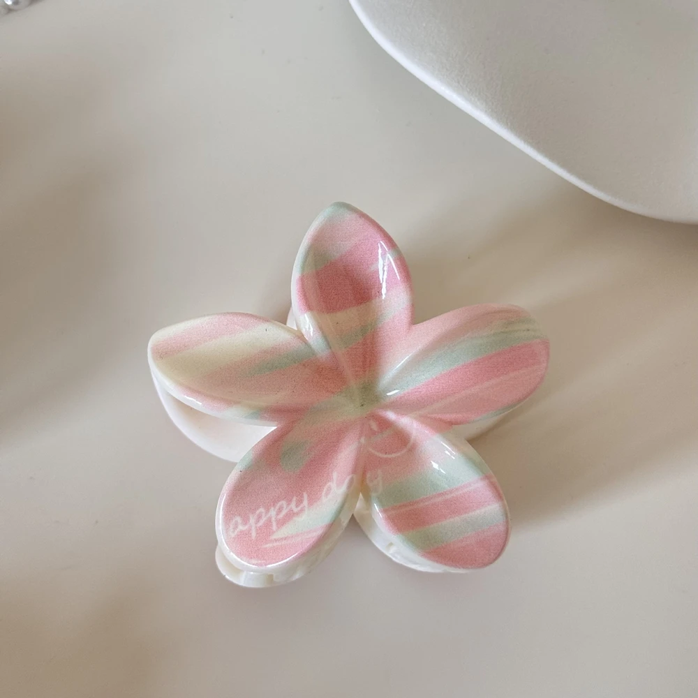 Set mollette per capelli a forma di fiore con stampa ciliegia_voghion.com