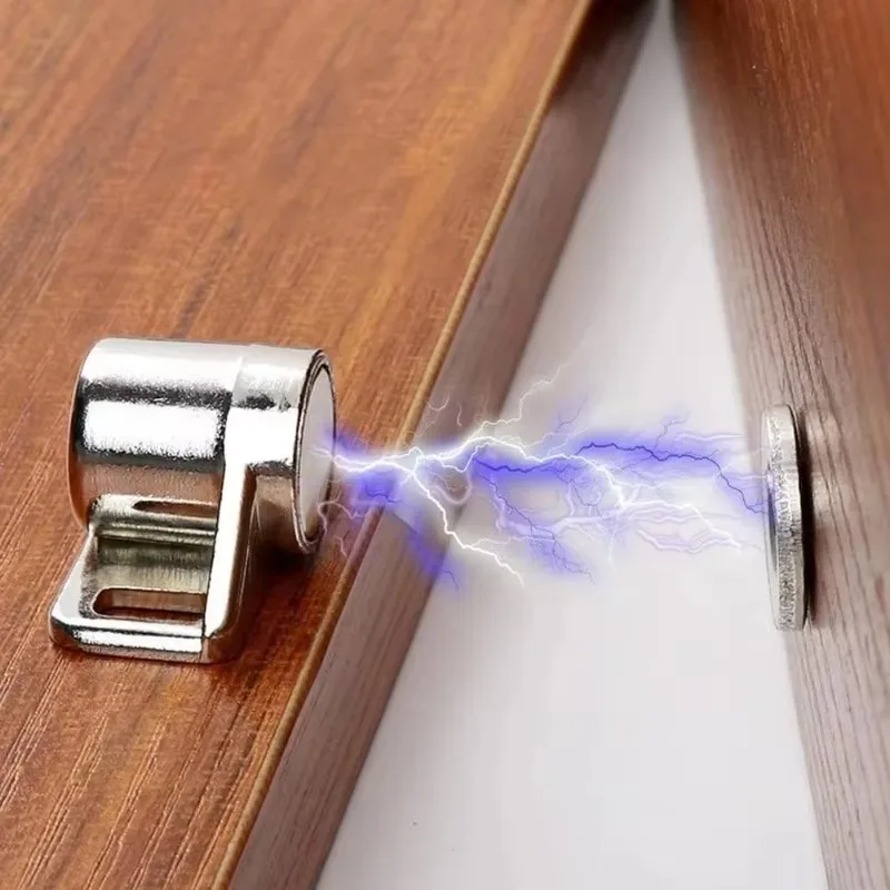 Magnet cabinet door catches zinc alloy cupboard wardrobe drawer thickened door stops home furniture hardware accessory