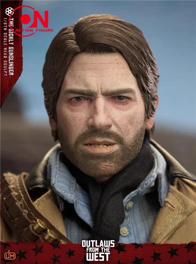 1/6 LIMTOYS アンチャーテッド ネイサンベレッタM8000クーガー 2025 Q3 LIMTOYS LGH002 1/6 Sickly Gunslinger Arthur Head