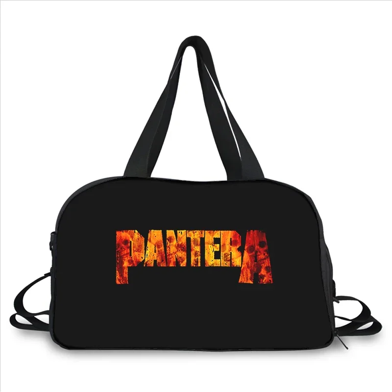 

Pantera Ritual Metal Band 3D printing fashion trend portable large capacity multi function messenger bag travel bag