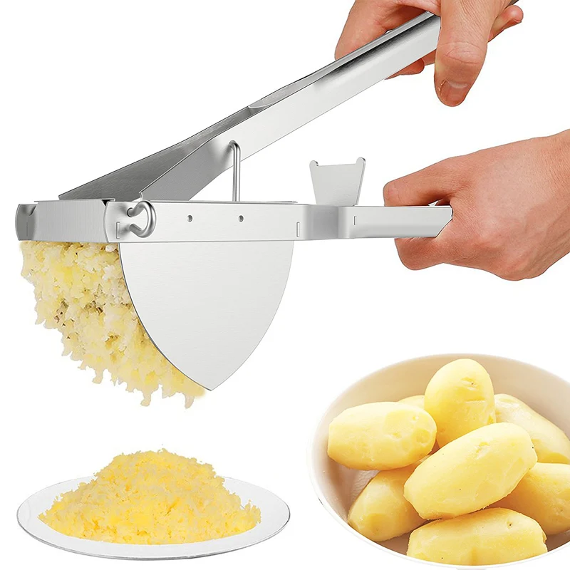 

Kitchen Tools Gadgets Stainless Steel Manual Lemon Juicer Press Potato Pumpkin Squeezer Baby Food Supplement Machine
