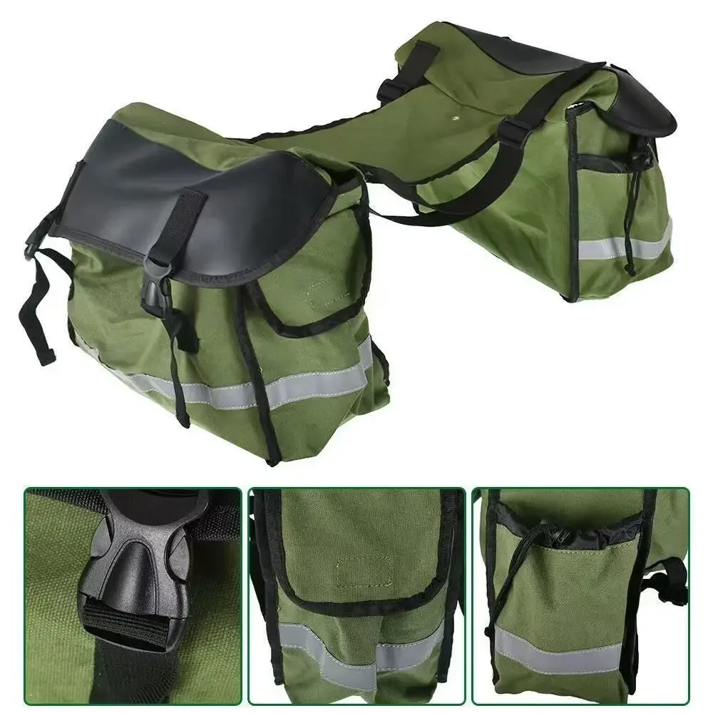 Durable Off-Road and Outdoor Travel Motorcycle Saddle Bags with Detachable Feature