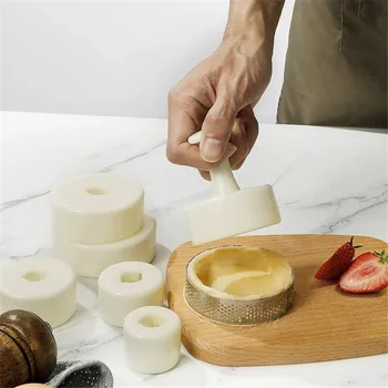 Perforated Mousse Ring Mold Press 1