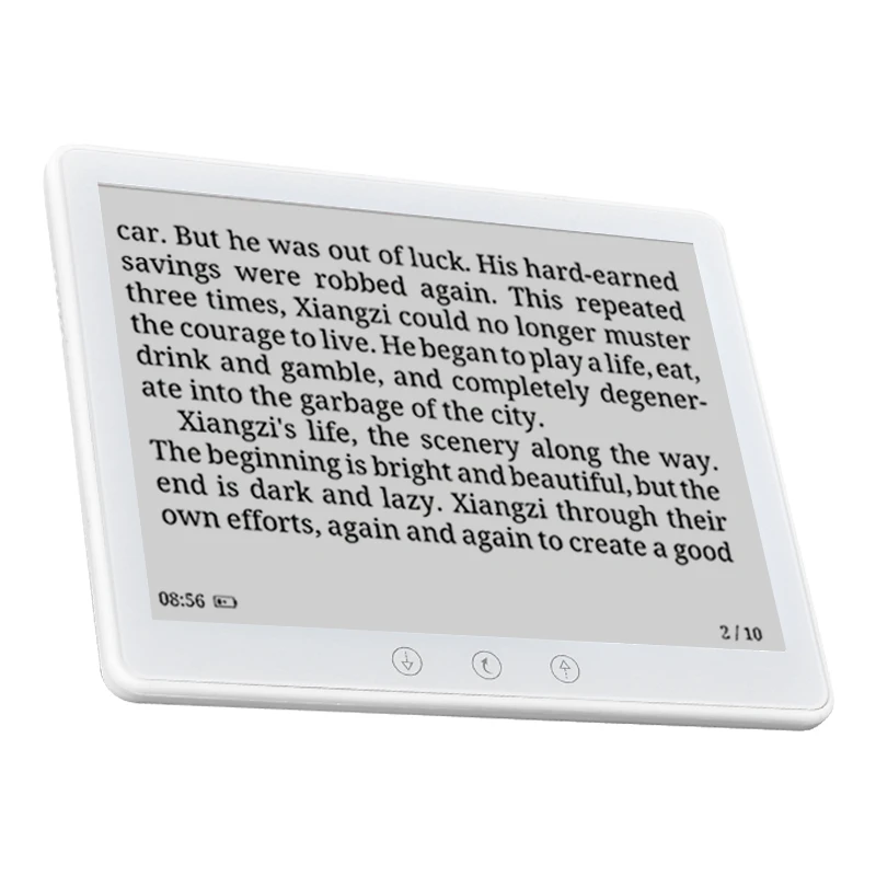 Portable 6 inch Digital ebook 2GB RAM 8GB Storage 2.4GHz WIFI Audio E-Book Reader with TF Slot