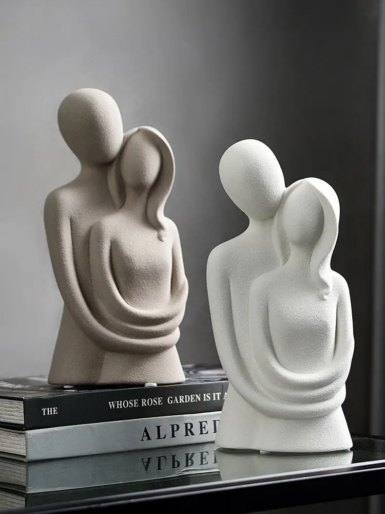 

Modern Resin Abstract Figures Character Ornaments Home Livingroom Desktop Figurines Crafts Cabinet Store Bar Sculpture Decor