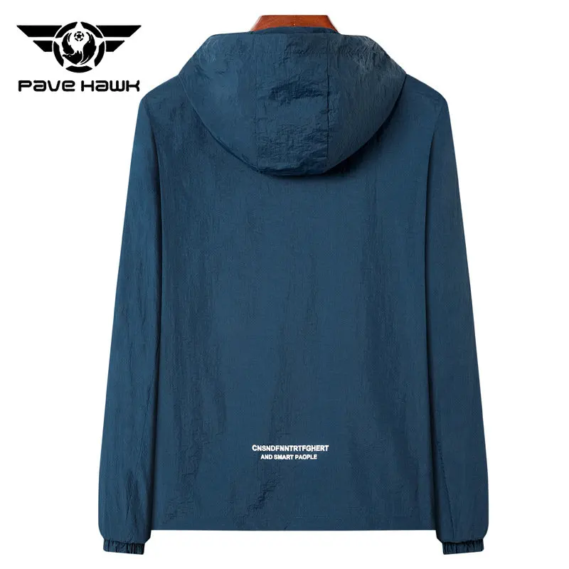 Summer Ultrathin Sunscreen Clothing Men Windbreaker Outdoors Hiking Camping Climbing Cycling Running Jackets Male Sport Top