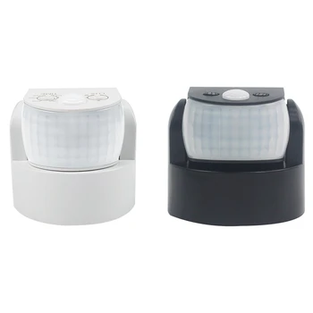 방수 이중 적외선 프로브 모션 센서, IP65 AC 220V-240V PIR 모션 검출기, 자동 120 °