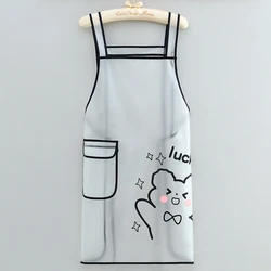 Waterproof Oil - Resistant Lightweight TPU Kitchen Apron - OneSize (White)