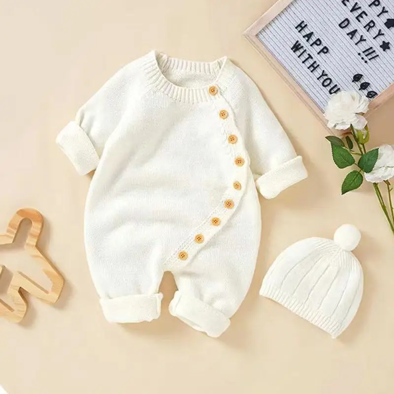 Embroidery Baby Romper Set Personalized Name Coming Home Outfit Newborn Infant Bodysuit Babyshower Gifts Custom Baby Jumpsuit 4