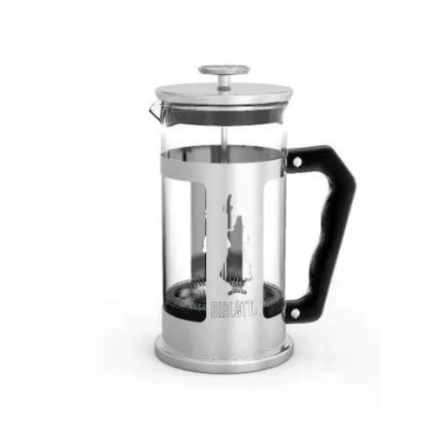 Melitta French Press Premium Cafetera de Prensa Francesa 8 Tazas  Negra/Acero inoxidable, PcComponen