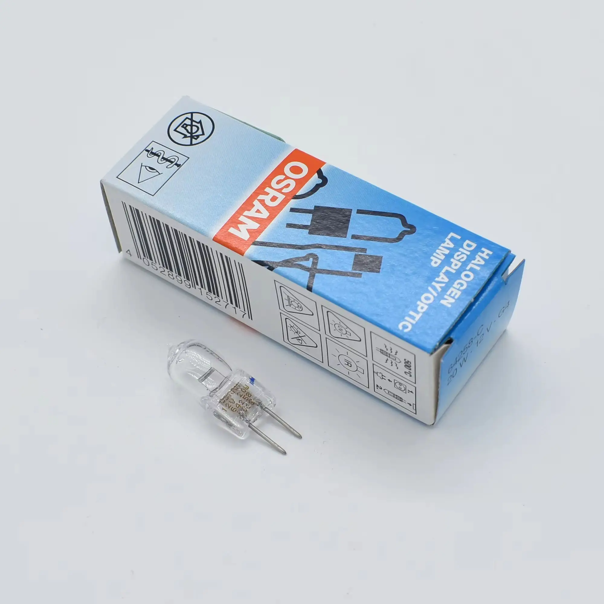 長寿命OSRAM-ANALYZERハロゲンUVランプ,64258,64258-c,20w,12v,g4