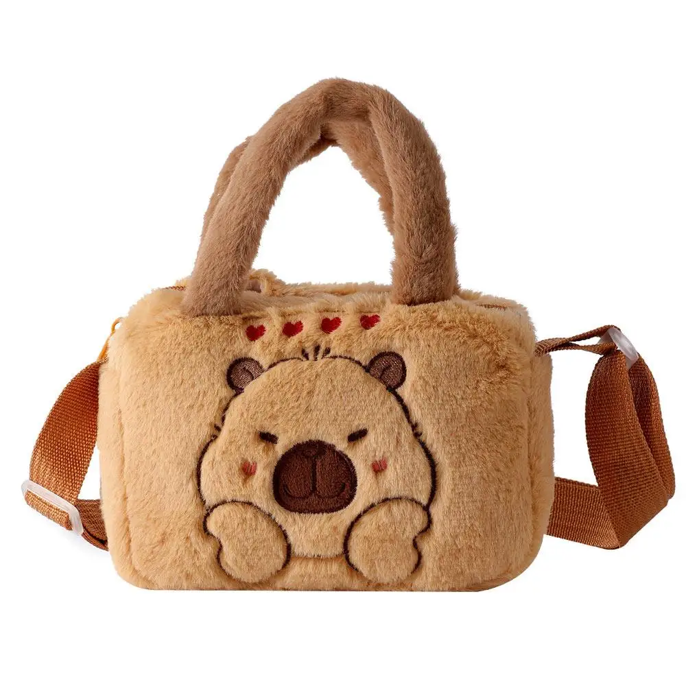 Kinder-Geschenk Cartoon-Tasche Capybara Niedliche Kinderhandtasche Anime-Zubehör Umhängetasche Münzbeutel für Mädchen – Detail 9