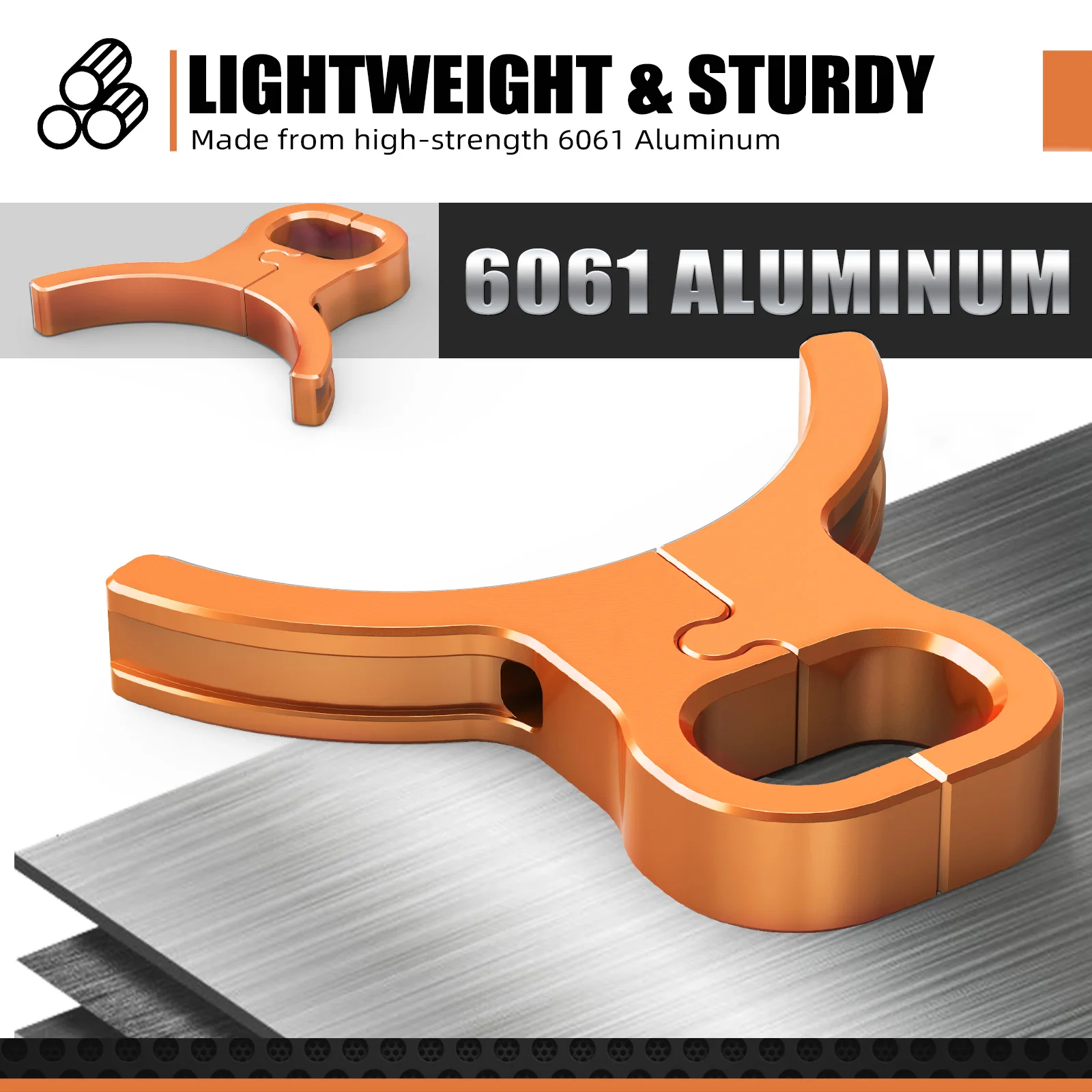 NICECNC Vordere Bremsschlauch-Führungsklemme für KTM 690 Enduro EXC 300 08-26 für Husqvarna 701 Supermoto TE300 GasGas EC300 – Detail 3