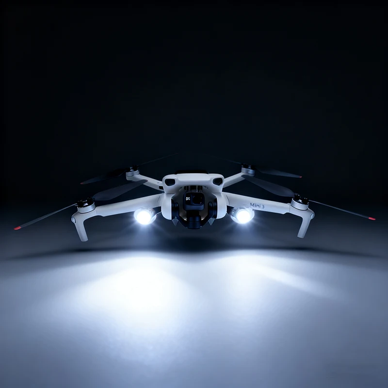 Lampe nocturne pour drone DJI Mini 3/4 Pro avec support réglable