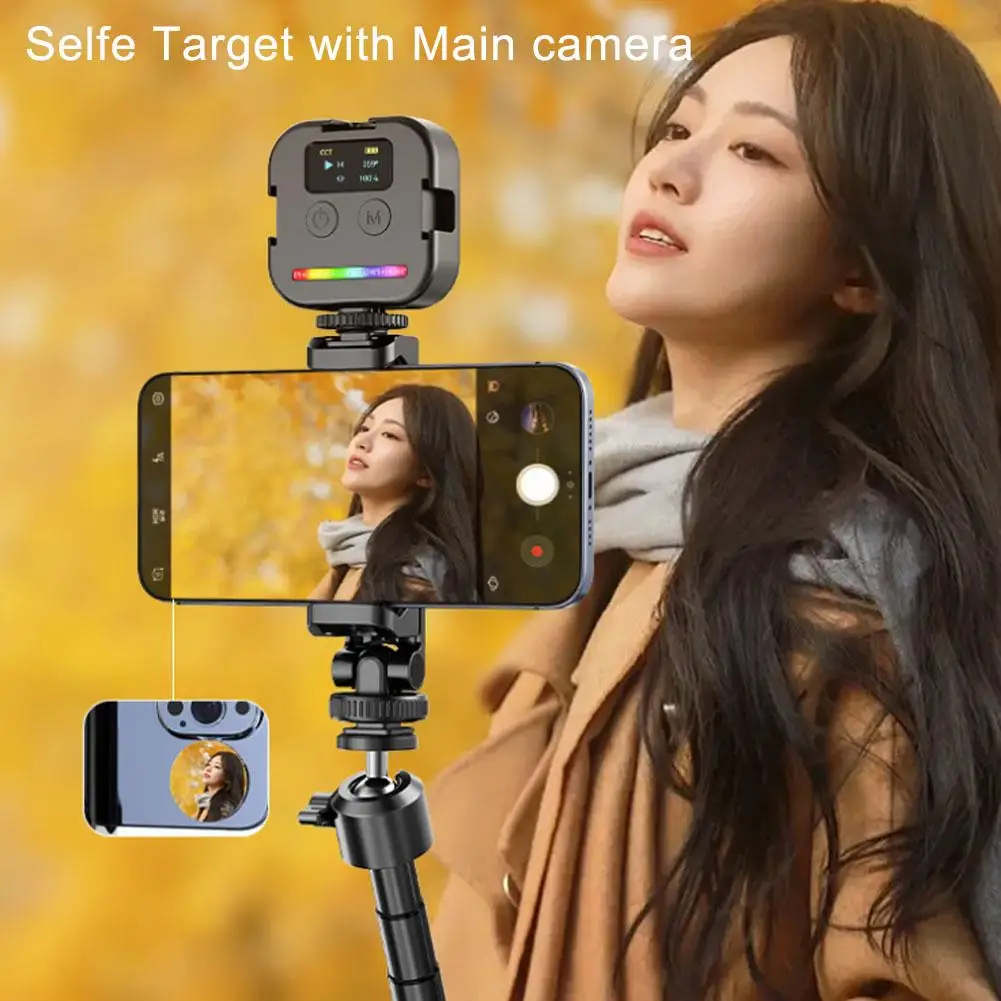 Smartphone Video Rig Selfie Vlog Mirror Universal For IPhone 12 PRO Photo Video Selfie Vlog Photography Accessories