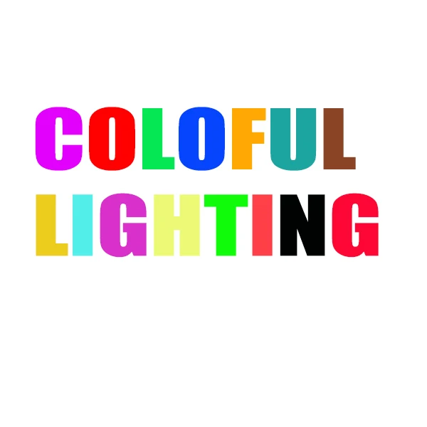 Coloful Lighting Store