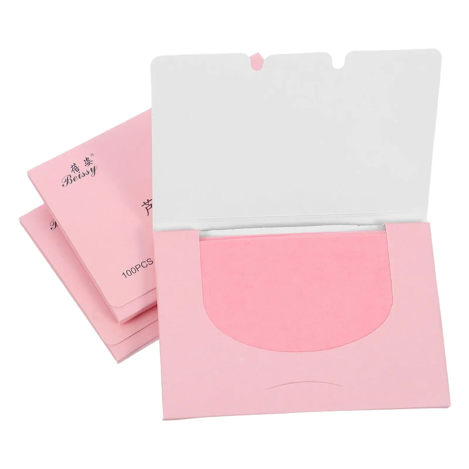 300 Pcs Oil Blotting Paper Facial Tissues Papers for Face Clean Absorbent Pads Control Blotters Removing