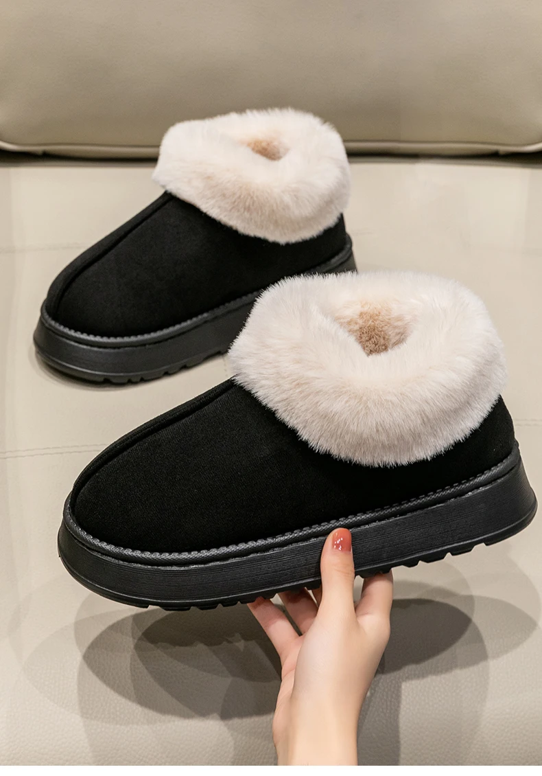 Plush Winter Slippers Canada | EvaCozy™ Non-Slip House Slippers