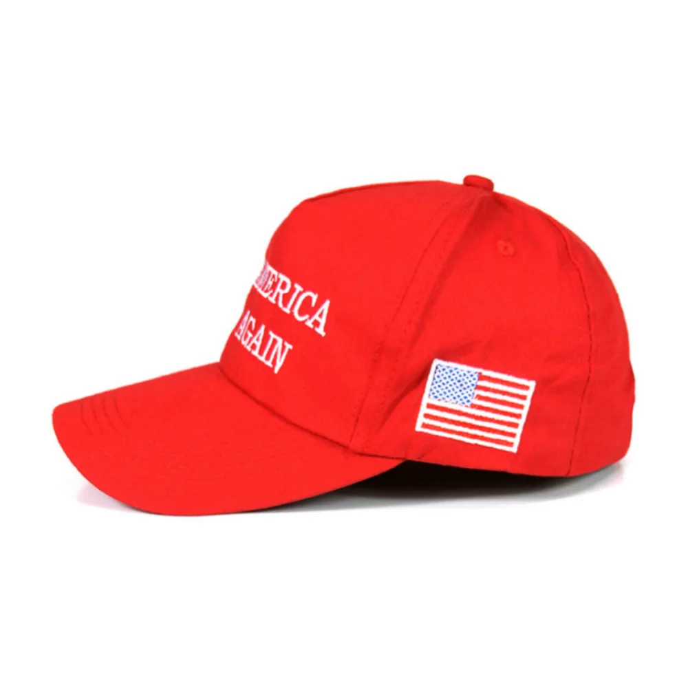 New Style Makes America Great Again Baseball Cap Solid Color Embroidered Sunshade and Sun Protection Cap Wholesale 5