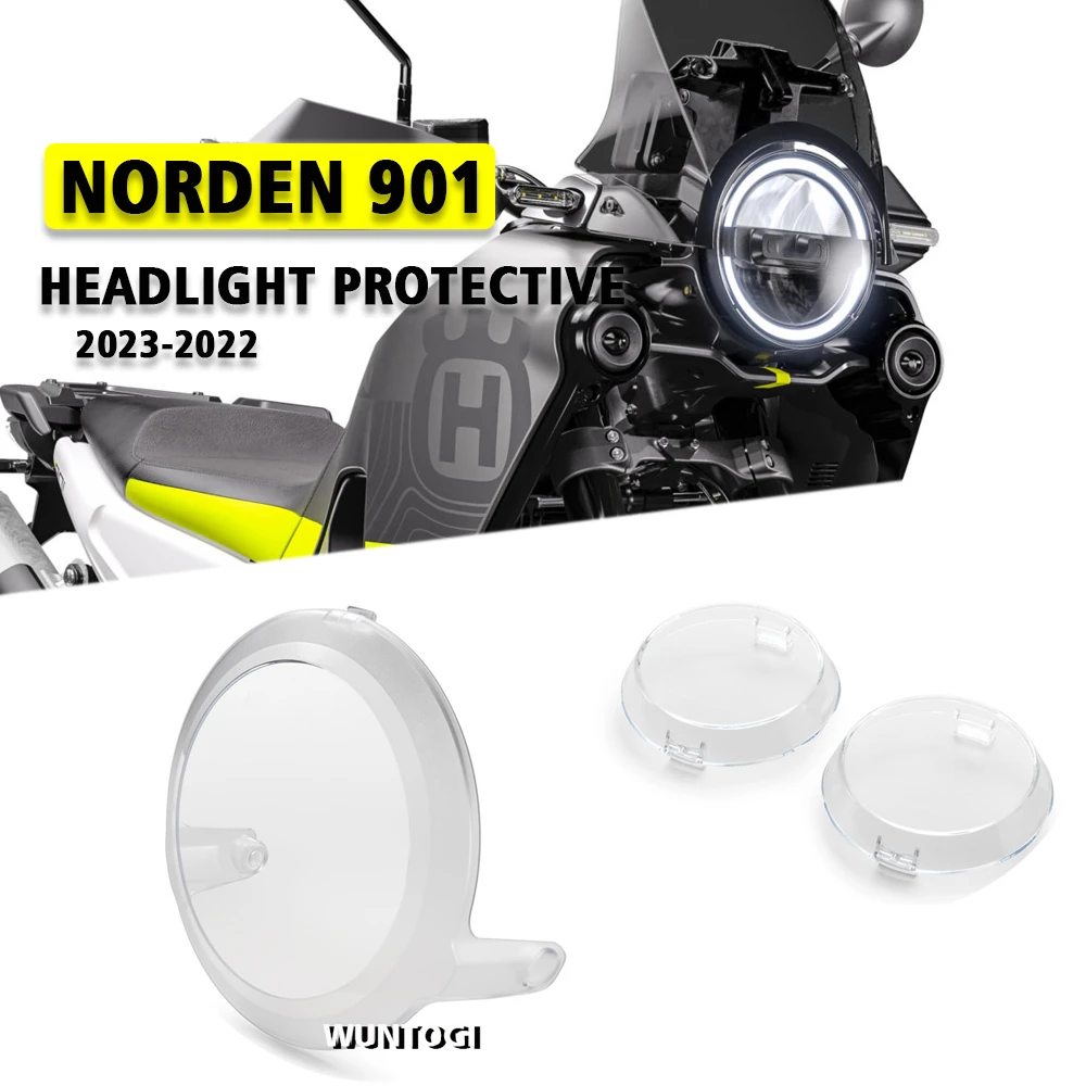 Headlight Grille Protective Fit Norden 901 Modify Auxiliary Lamp
