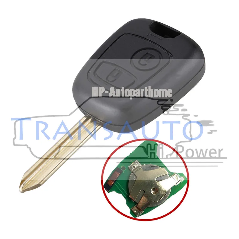 

433HMz, 2 кнопки, брикет для Citroen SX9, необработанное лезвие для Citroen Saxo Picasso Xsara Berlingo ID46/чип PCF7961