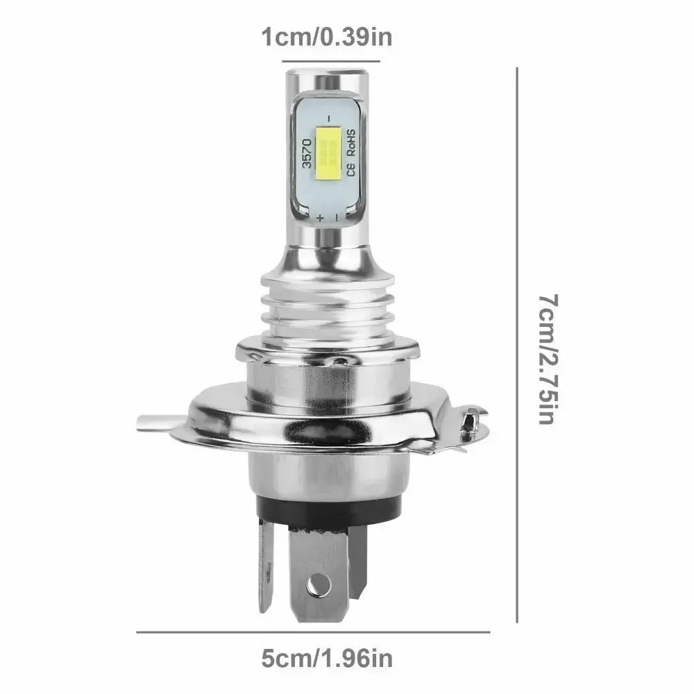 Led Car Headlights Led Lights Led Bulbs 4Pcs H4 H7 H8 H9 H11 9005 9006 Super Bright CSP LED Headlight DRL Lamp Kit High Low Beam 6000K 12V 24V