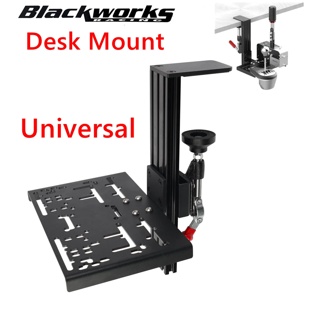 Racing Gear Shifter Universal Desk Mounted Desktop Fixture Simulation Racing Game Bracket for Logitech G Driving Force Shifter Thrustmaster TH8A&TSS