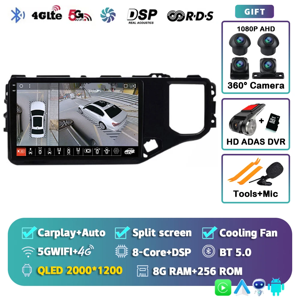 2K 8G-256G 360 DVR