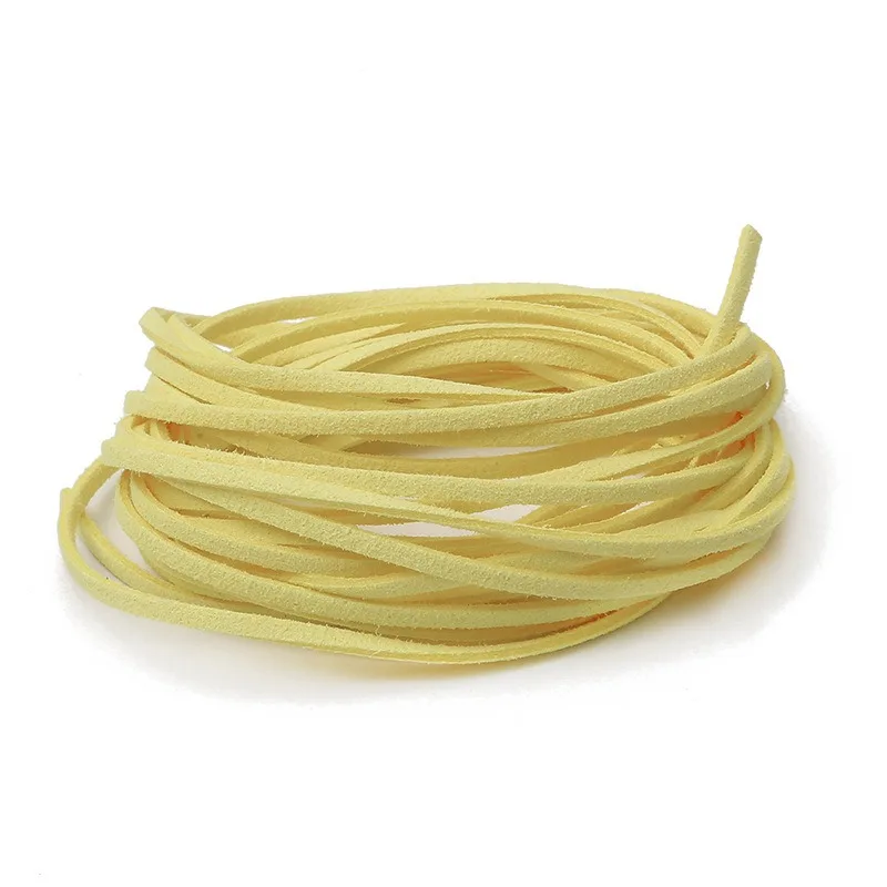 2.8mm DIY Korean Velvet Suede Cord - Double-Sided Plush Weaving Bracelet Necklace String for Home Practical DIY Accessories